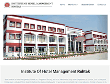 Tablet Screenshot of ihmrohtak.com